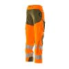 Afbeelding van Mascot Accelerate Safe Broek met kniezakken | 19079-511 | 1433-hi-vis oranje/mosgroen