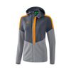 Afbeelding van Squad trainingsjack met capuchon Dames | slate grey/monument grey/ new orange | 1032059