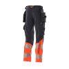 Afbeelding van Mascot Accelerate Safe Broek met spijkerzakken | 19131-711 | 10222-donkermarine/hi-vis rood