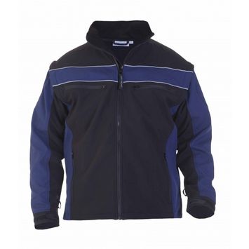 Foto van Hydrowear Rome softshelljack | 042600-19 | marine/zwart