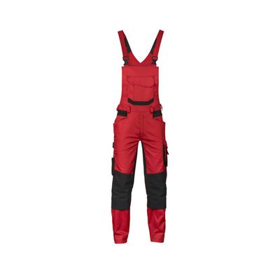 Foto van Dassy Tuinbroek met stretch TRONIX | 400163 | rood/zwart