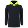 Afbeelding van Sweater High Vis Capuchon | donkermarine/fluorgeel | 303005-01017 | TRICORP SAFETY