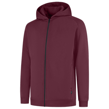 Foto van Sweatvest Capuchon Redefined | bordeaux | 306109-22 | TRICORP WORKWEAR