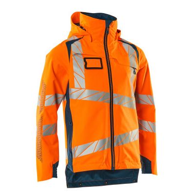 Foto van Mascot Accelerate Safe Shell jas | 19001-449 | 1444-hi-vis oranje/donkerpetrol