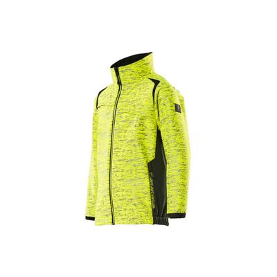 Foto van Softshell jas voor kinderen | 19902-291 | 1709-Hivis geel/zwart