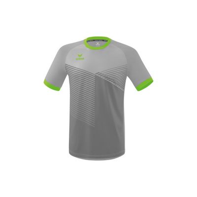 Erima Mantua shirt heren, silvergrey/green gecko, 6132305