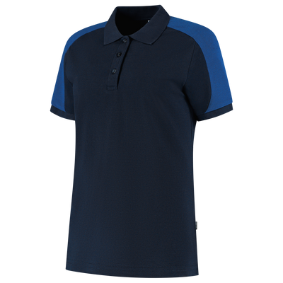 Poloshirt Bicolor Redefined Dames | donkermarine/korenblauw | 206108-01011 | TRICORP WORKWEAR