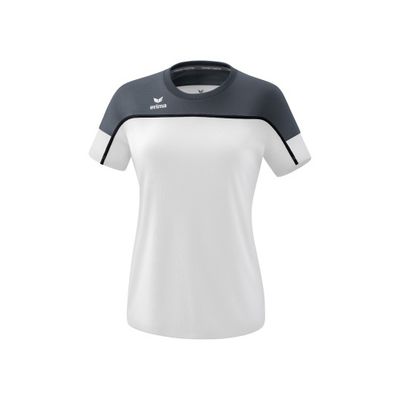 Foto van ERIMA CHANGE by erima T-shirt Dames | wit/slate grey/zwart | 1082325