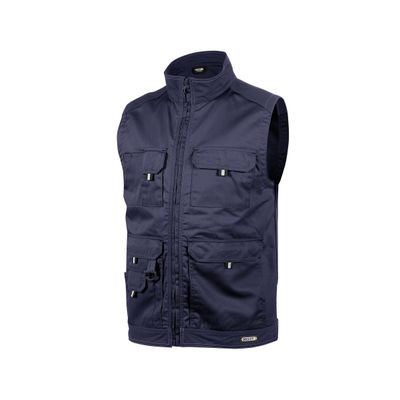 Dassy ongevoerde bodywarmer AVILA | 350076 | marineblauw