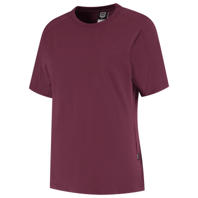 Foto van T-shirt Redefined Dames | bordeaux | 106107-22 | TRICORP WORKWEAR