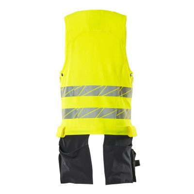 Foto van Mascot Accelerate Safe Gereedschapsvest | 19589-711 | 17010-hi-vis geel/donkermarine