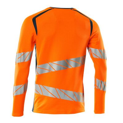 Foto van Mascot Accelerate Safe T-shirt, met lange mouwen | 19081-771 | 1444-hi-vis oranje/donkerpetrol