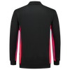 Afbeelding van Polosweater Bicolor | zwart/rood | 302003-0902 | TRICORP WORKWEAR