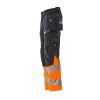 Afbeelding van Mascot Accelerate Safe Broek met spijkerzakken | 19131-711 | 01014-donkermarine/hi-vis oranje