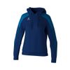 Afbeelding van ERIMA EVO STAR sweatshirt met capuchon Dames | new navy/mykonos blue | 1072433