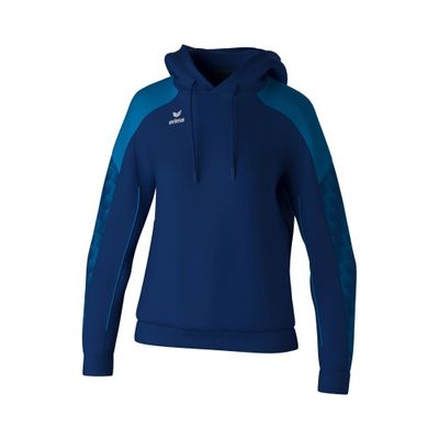 Foto van ERIMA EVO STAR sweatshirt met capuchon Dames | new navy/mykonos blue | 1072433