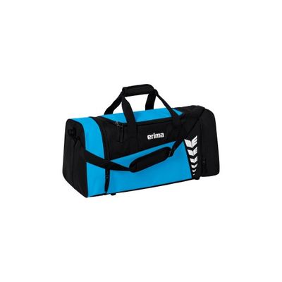 ERIMA SIX WINGS sporttas | curaçao/zwart | 7232308