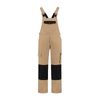 Afbeelding van Bestex Tuinoverall 60%katoen/40% polyester| TBC6040 | 059-khaki/zwart