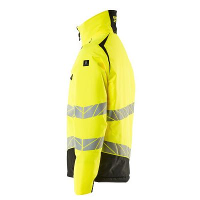 Foto van Mascot Accelerate Safe Winterjas | 19435-231 | 1709-hi-vis geel/zwart