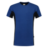 Afbeelding van T-shirt Bicolor Borstzak | korenblauw/marine | 102002-111 | TRICORP WORKWEAR