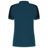 Afbeelding van Poloshirt Bicolor Redefined Dames | petrol/zwart | 206108-9309 | TRICORP WORKWEAR