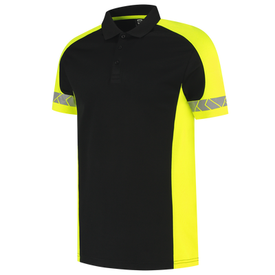Poloshirt Reflective Redefined | zwart/fluorgeel | 206104-0917 | TRICORP WORKWEAR