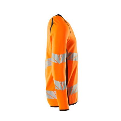 Foto van Mascot Accelerate Safe Sweatshirt | 19084-781 | 14010-hi-vis oranje/donkermarine