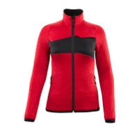 Mascot 18153-316 Fleecetrui dames met rits signaal rood/zwart