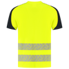 Afbeelding van T-shirt High Vis Redefined | fluorgeel/donkermarine | 106103-17010 | TRICORP WORKWEAR