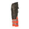 Afbeelding van Mascot Accelerate Safe Broek met spijkerzakken | 19131-711 | 18222-donkerantraciet/hi-vis rood