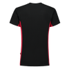 Afbeelding van T-shirt Bicolor | zwart/rood | 102004-0902 | TRICORP WORKWEAR