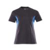Afbeelding van Mascot 18392-959 T-shirt donker marine/azur blauw