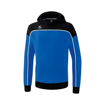 Foto van ERIMA CHANGE by erima sweatshirt met capuchon Unisex | new royal/zwart/wit | 1072302