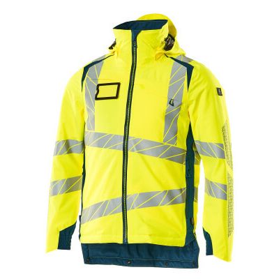 Foto van Mascot Accelerate Safe Winterjas | 19035-449 | 1744-hi-vis geel/donkerpetrol