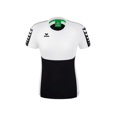 Foto van ERIMA Six Wings T-shirt Dames | zwart/wit | 1082225