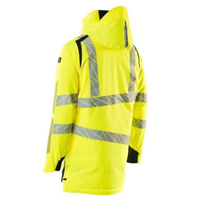 Foto van Mascot Accelerate Safe Parka | 19030-449 | 17010-hi-vis geel/donkermarine