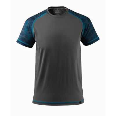 T-shirt, vochtafdrijvend,moderne pasvorm | 17482-944 | 018-donkerantraciet T-shirt, vochtafdrijvend,moderne pasvorm | 17482-944 | 018-donkerantraciet