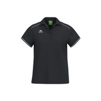 ERIMA CMPT Poloshirt Dames | zwart/wit | 2112538