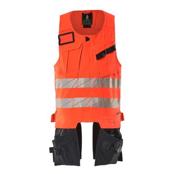 Foto van Mascot Accelerate Safe Gereedschapsvest | 19589-711 | 22210-hi-vis rood/donkermarine