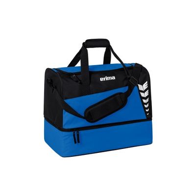 ERIMA SIX WINGS sporttas met bodemvak | new royal/zwart | 7232310