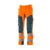 Foto van Mascot Accelerate Safe Broek met kniezakken | 19079-511 | 1444-hi-vis oranje/donkerpetrol