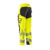 Afbeelding van Mascot Accelerate Safe Broek met kniezakken | 19079-511 | 17010-hi-vis geel/donkermarine