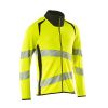 Afbeelding van Mascot Accelerate Safe Sweatshirt met rits | 19184-781 | 1709-hi-vis geel/zwart