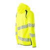 Afbeelding van Mascot Accelerate Safe Capuchontrui met rits | 19284-781 | 1744-hi-vis geel/donkerpetrol