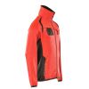 Afbeelding van Mascot Accelerate Safe Fleecetrui met rits | 19403-316 | 22218-hi-vis rood/donkerantraciet