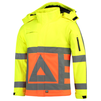 Softshell Verkeersregelaar | oranje/geel | 403002-1417 | TRICORP SAFETY Foto van Softshell Verkeersregelaar | oranje/geel | 403002-1417 | TRICORP SAFETY