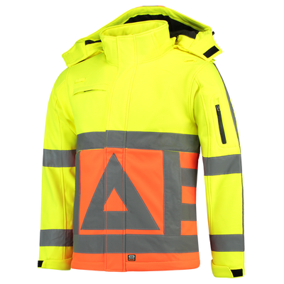 Softshell Verkeersregelaar | oranje/geel | 403002-1417 | TRICORP SAFETY Softshell Verkeersregelaar | oranje/geel | 403002-1417 | TRICORP SAFETY