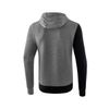 Afbeelding van 5-C sweatshirt met capuchon Kinderen | zwart/grey melange/wit | 1071904