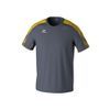 Afbeelding van ERIMA EVO STAR T-Shirt Kinderen | slate grey/geel | 1082405
