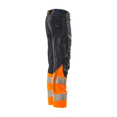 Foto van Mascot Accelerate Safe Broek met kniezakken | 19679-236 | 01014-donkermarine/hi-vis oranje